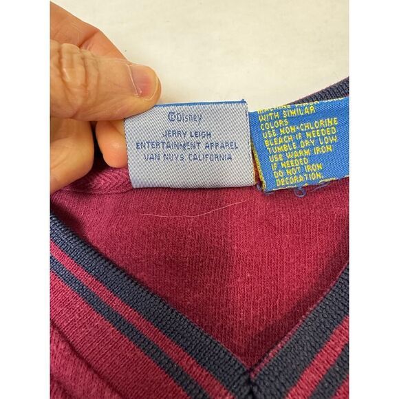 Vintage Disney Classics Grumpy Snow White Sweatshirt Embroidered Size Large - Picture 8 of 11